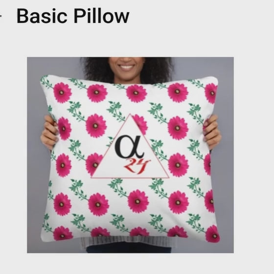 THE FLOWER POWER PILLOW