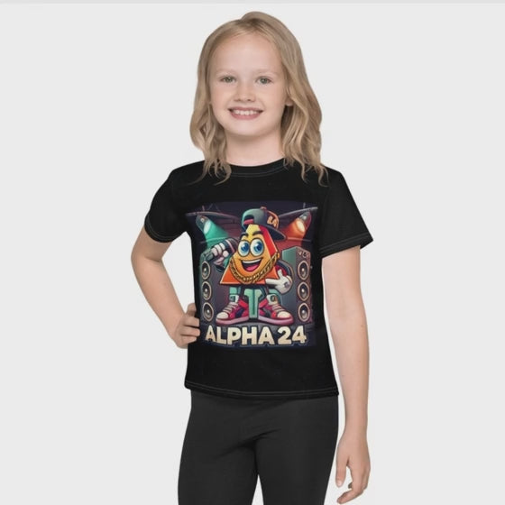 THE MUSIC DON'T STOP KIDS TEE