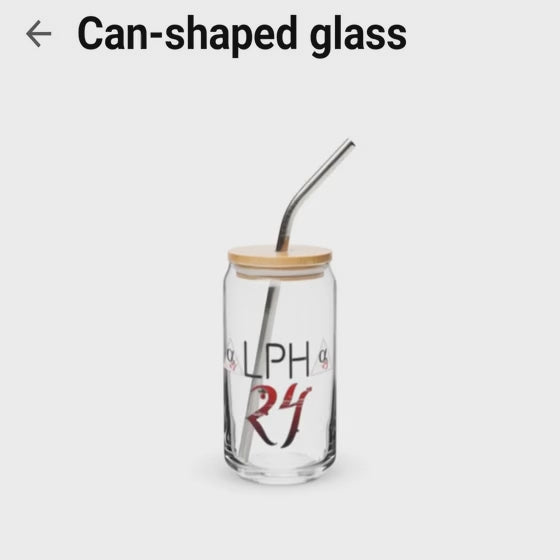 THE CAN SHAPED GLASS