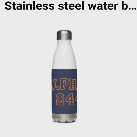 THE WATER BOTTLE 1. 17oz.
