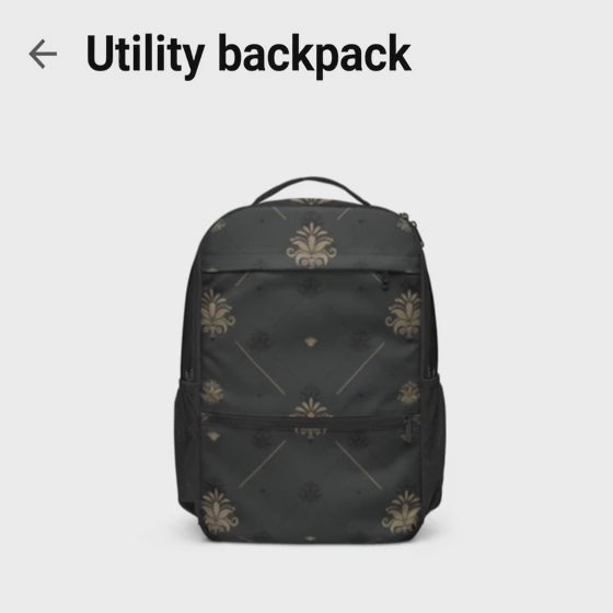 THE UTILITY BACK PACK(LUXURY DEPT.)
