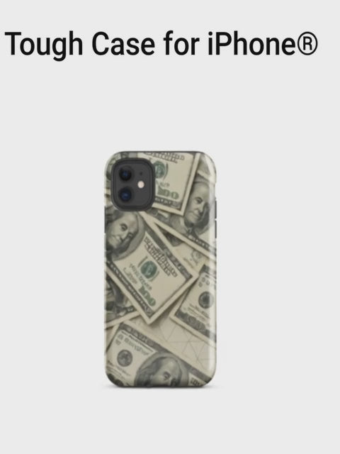 THE MONEY TOUGH IPHONE CASE