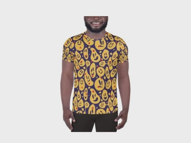 THE MELTING SMILEY FACE TEE