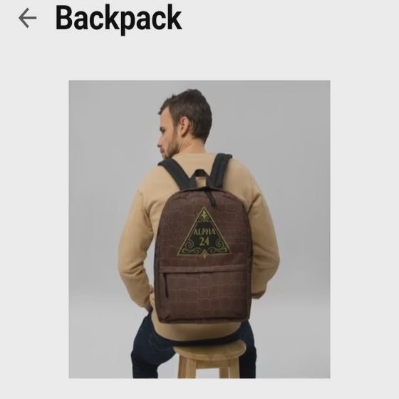 THE BACKPACK 1 (LUXURY DEPT.)