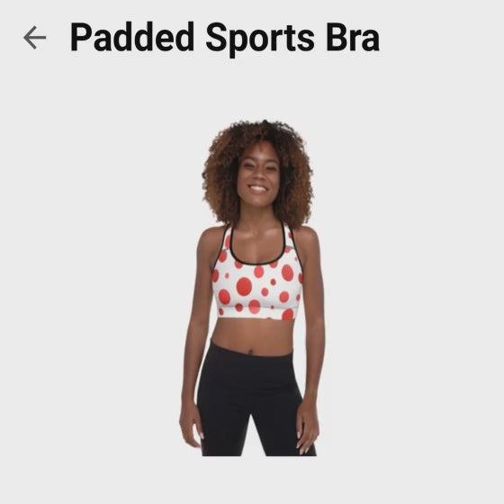 THE SPORTS BRA(POLKA DOT)