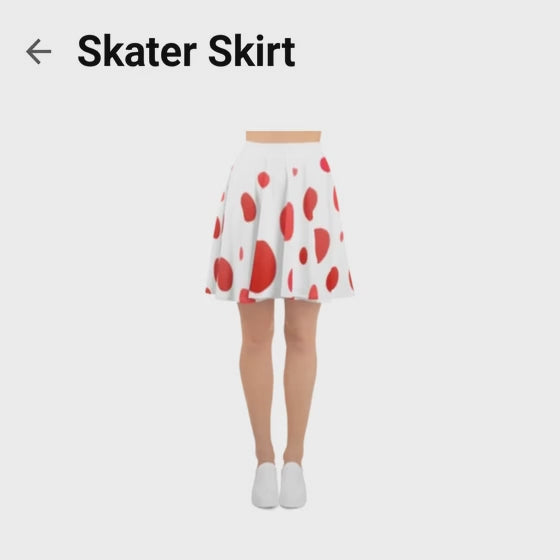 THE SKATER SKIRT (POLKA DOT)