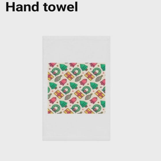 THE CHRISTMAS HAND TOWEL