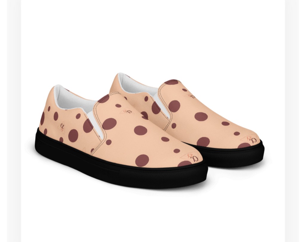 THE POLKADOT WOMEN'S SLIP ON CANVAS