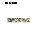 THE MONEY HEADBAND
