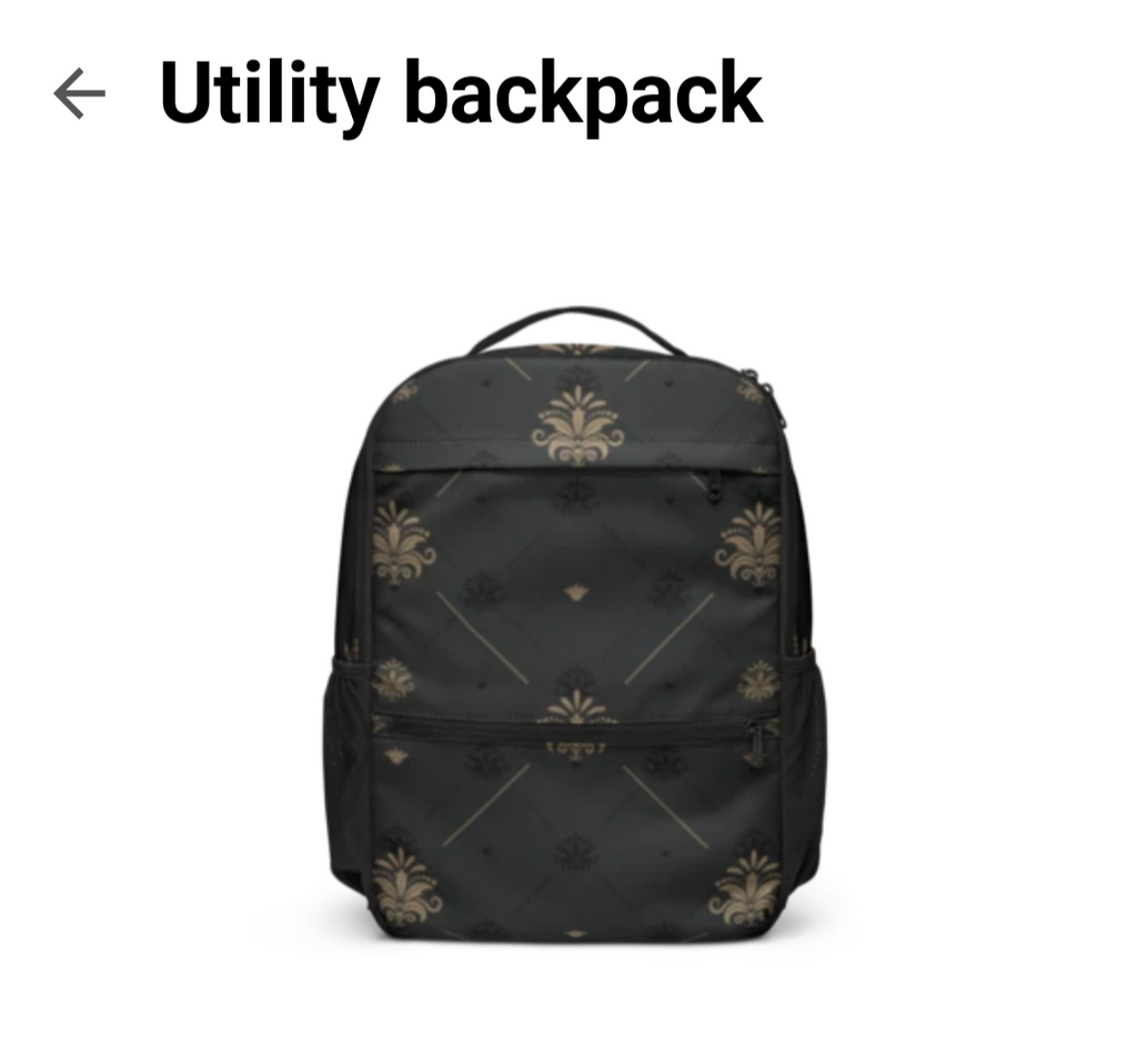 THE UTILITY BACK PACK(LUXURY DEPT.)