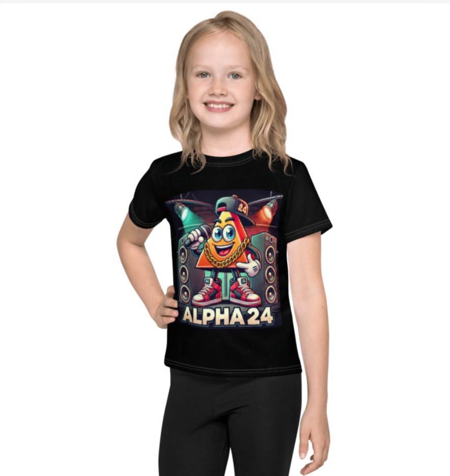 THE MUSIC DON'T STOP KIDS TEE