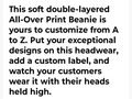 THE LOGO BEANIE 2.