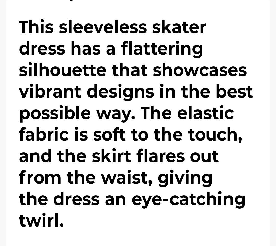 THE SKATER DRESS