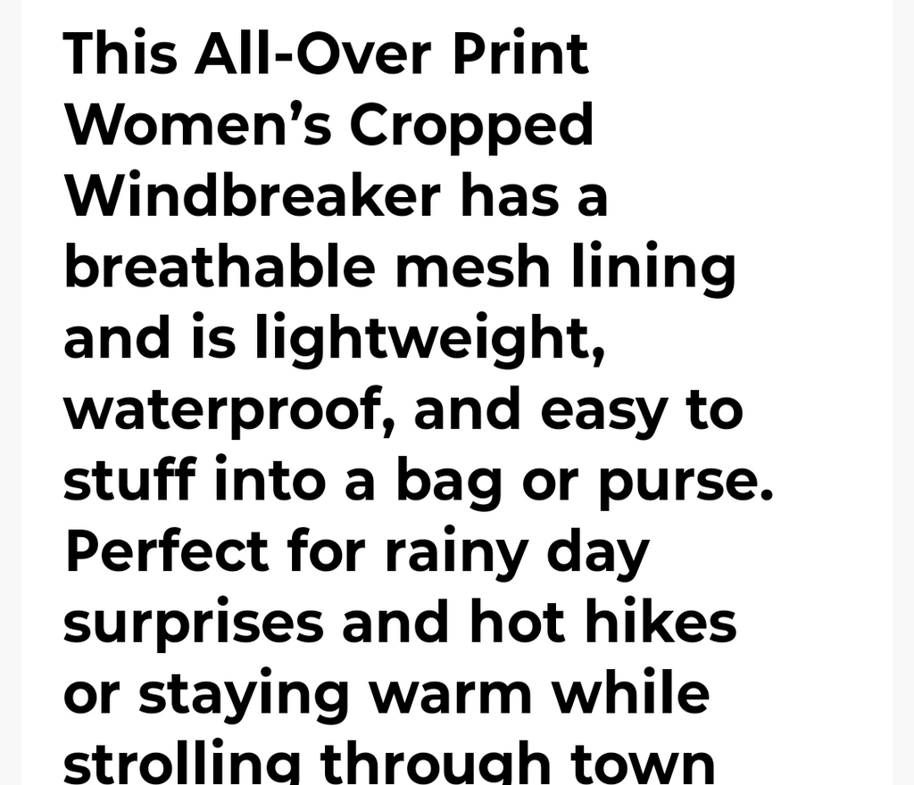 THE CROP WINDBREAKER(luxury department)