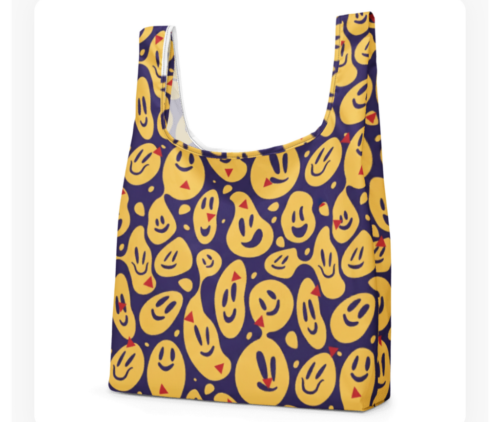 THE MELTING SMILEY FACE BAG