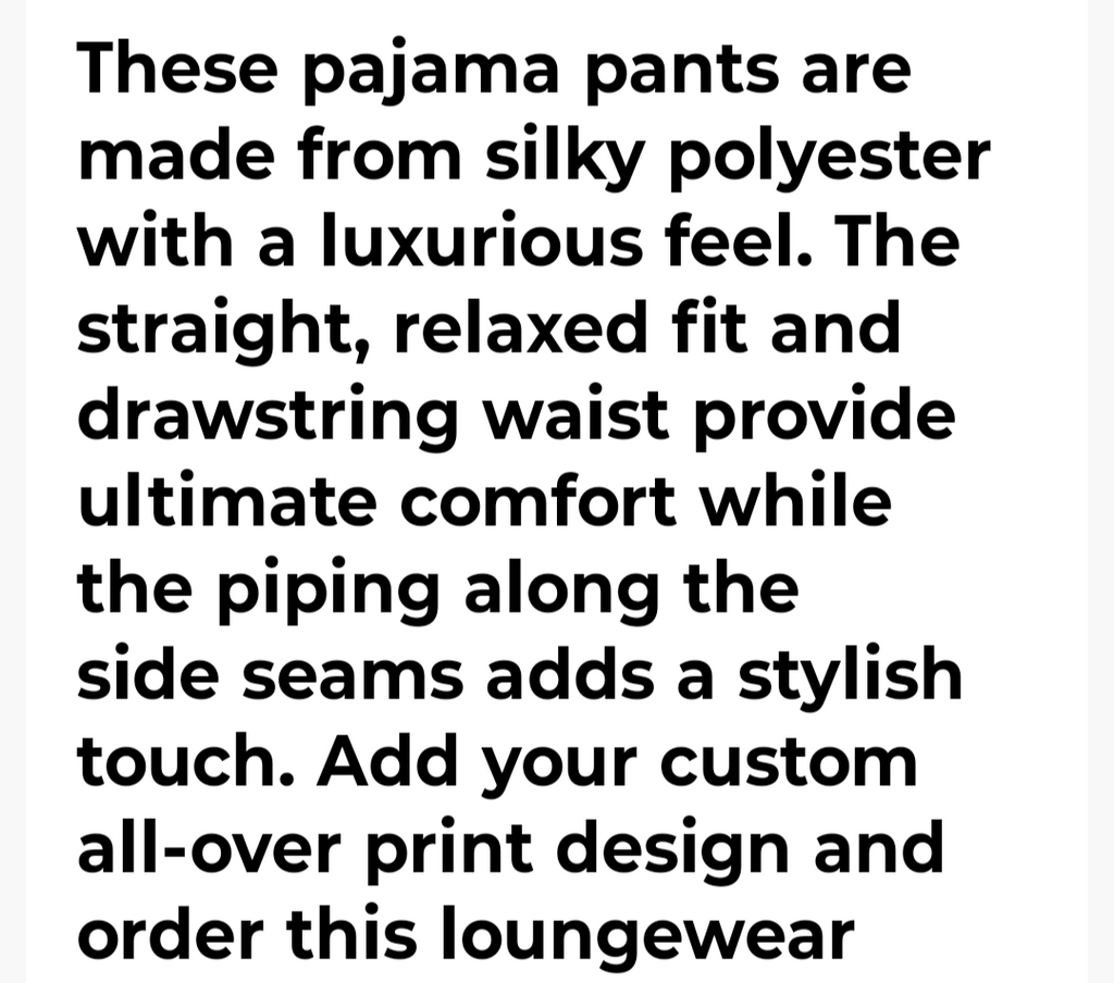 THE ALL NIGHT PAJAMAS BOTTOM
