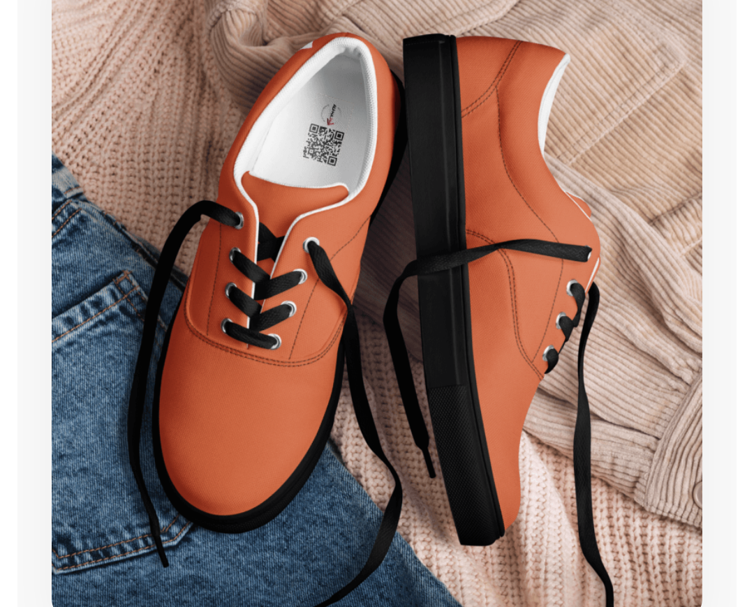 THE CANVAS LACE UP SHOE