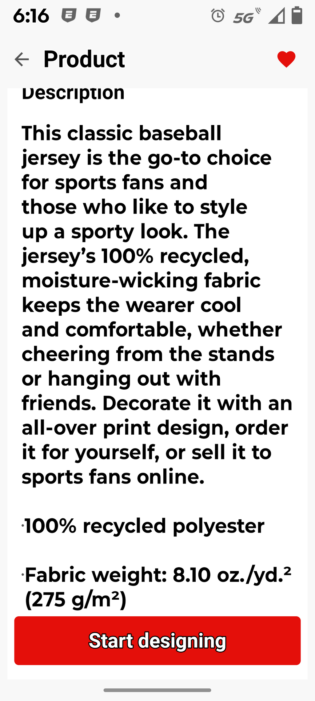 THE WORKOUT BASEBALL JERSEY