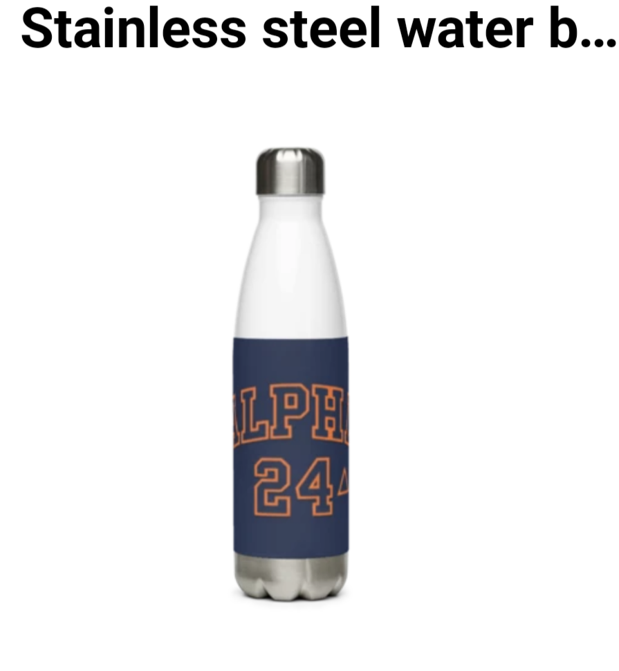 THE WATER BOTTLE 1. 17oz.