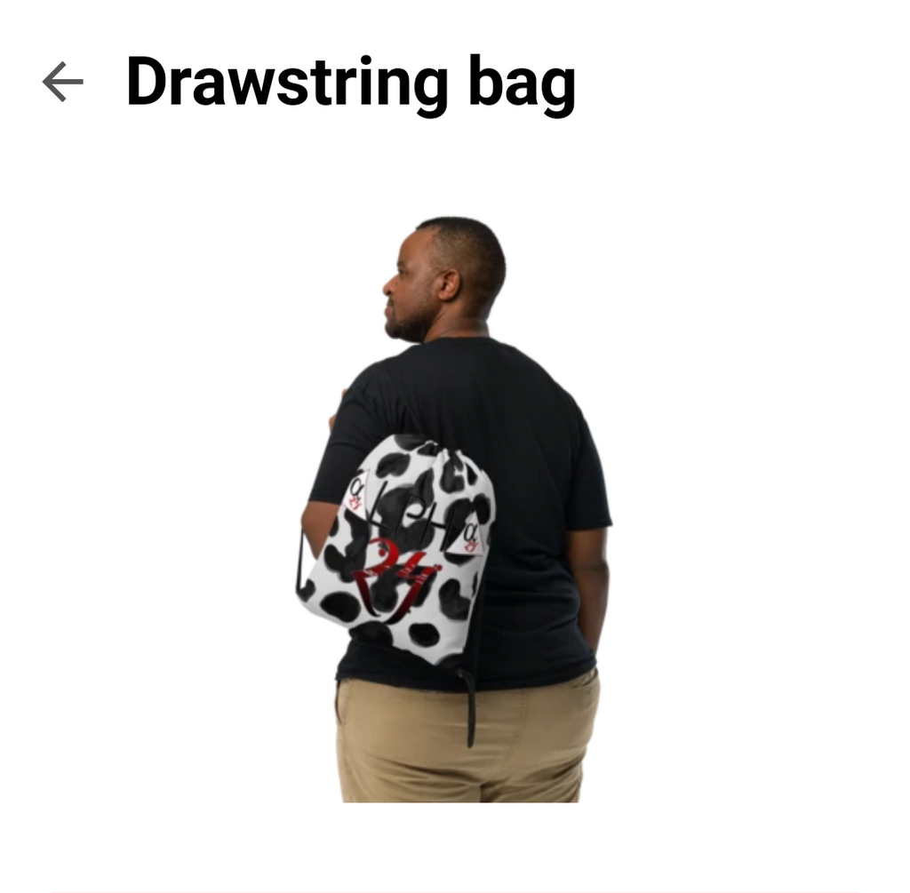 THE DRAWSTRING BAG