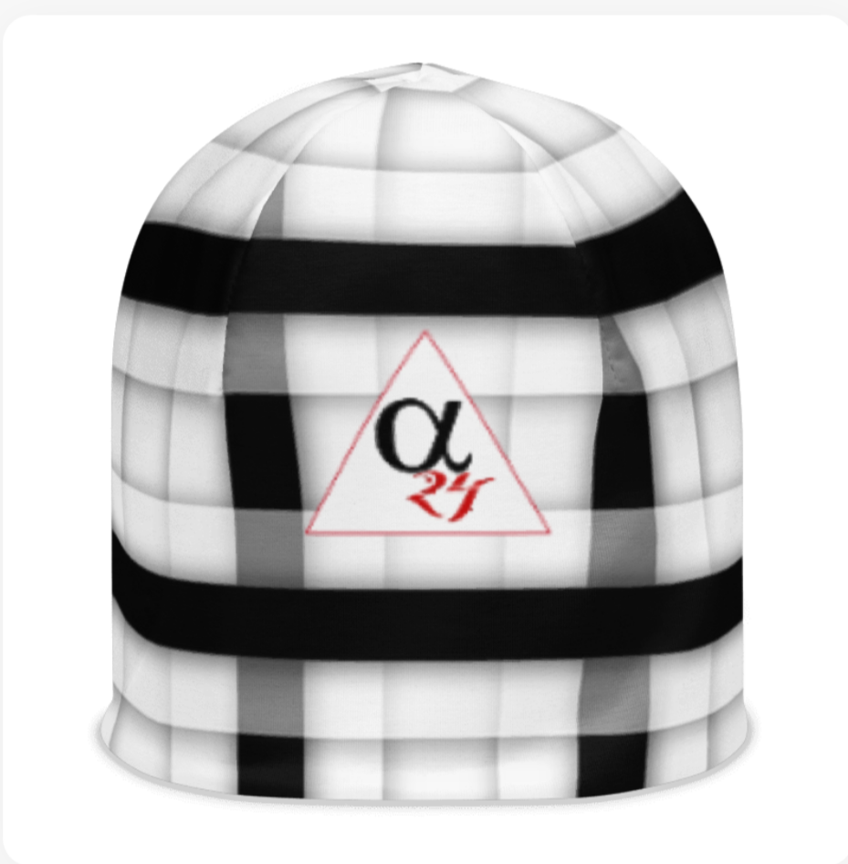 THE PLAID BEANIE