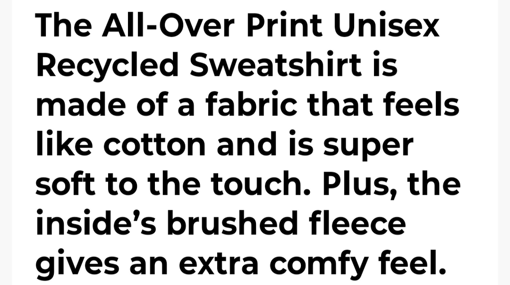 THE LOVE SWEATSHIRT