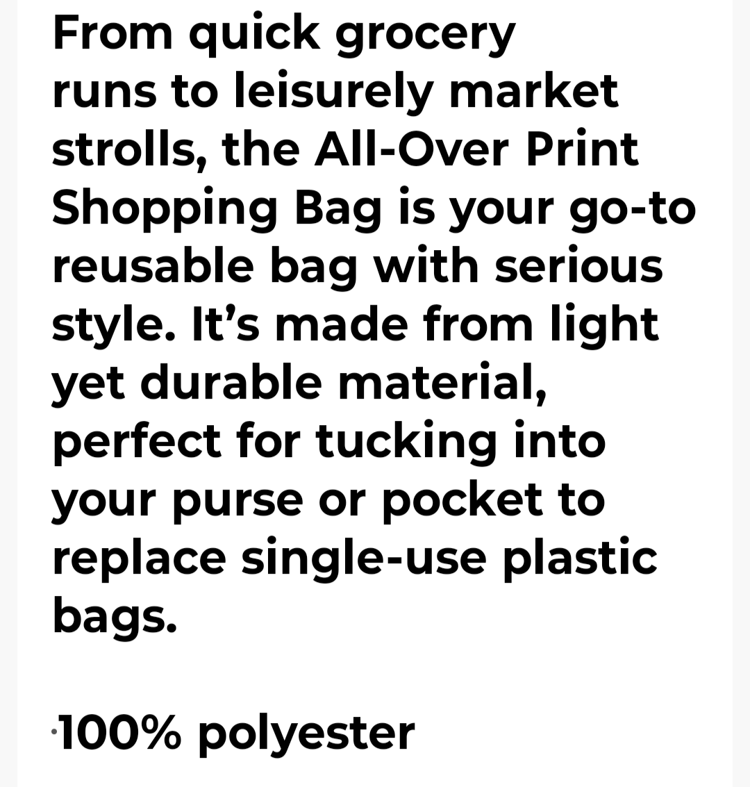 THE MELTING SMILEY FACE BAG