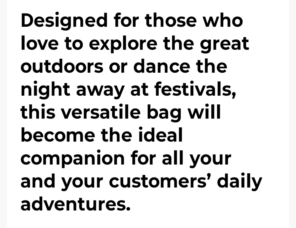 THE  UTILITY MONEY BAG 2.