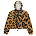 THE LEOPARD CROP HOODIE