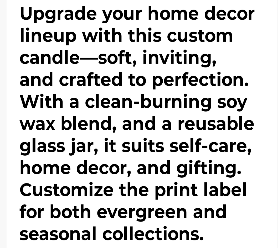 THE SMELL GOOD CANDLE