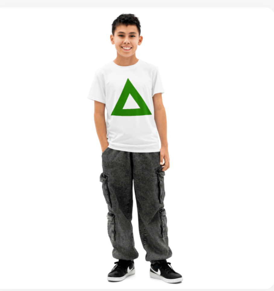 THE TRIANGLE KIDS TEE 2.