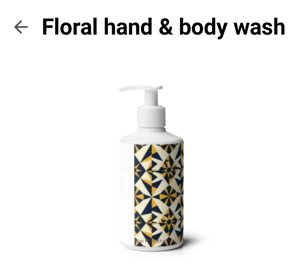 THE HAND AND BODY WASH