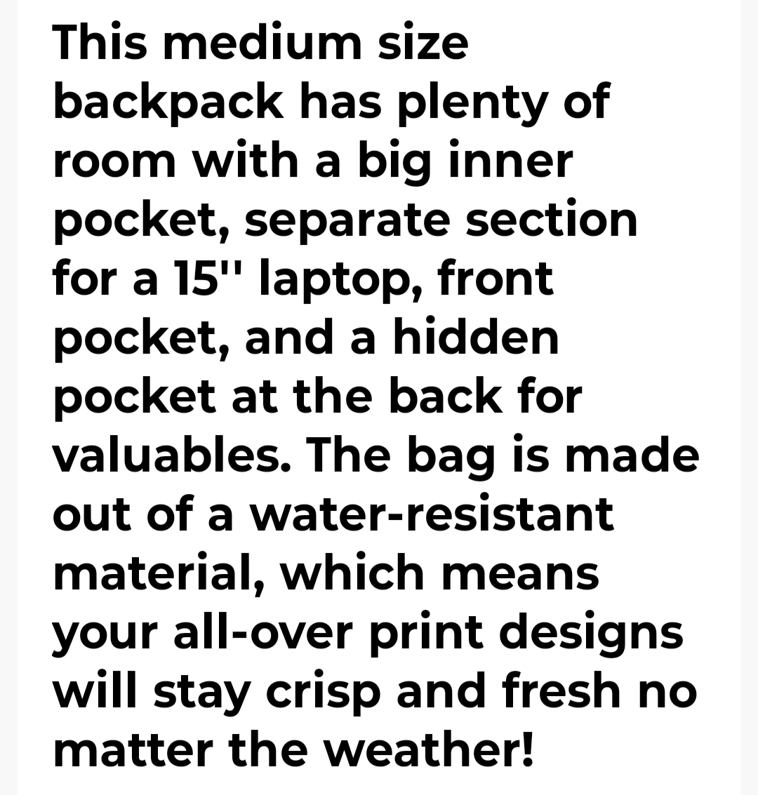 THE ABSTRACT BACKPACK