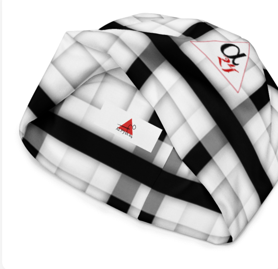 THE PLAID BEANIE