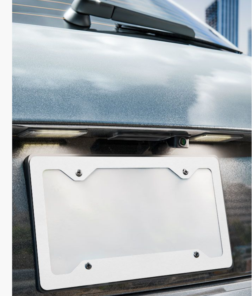 THE LICENSE PLATE (LUXURY DEPT.)