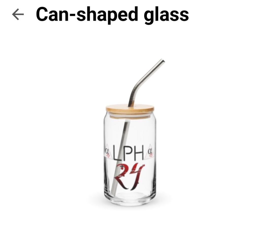 THE CAN SHAPED GLASS